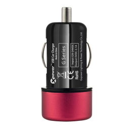 高欣車載充電器車載電源充電器 點(diǎn)煙器usb 充電器 安卓充電器 汽車充電器 車充 鎏金車載電源產(chǎn)品圖片5 it168